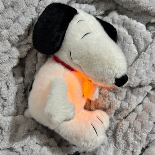 Peluche de Snoopy con respiración brillante y calmante